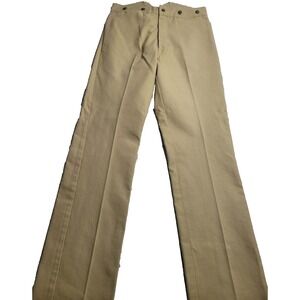 VINTAGE Frontier Classics Tan Pants Men's 34 Western Cowboy